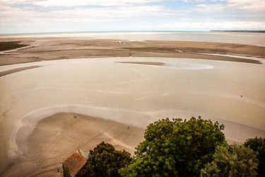 Mont St. Michel at Low Tide 